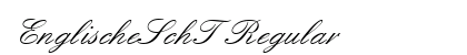 EnglischeSchT Regular Preview