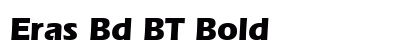 Eras Bd BT Bold preview