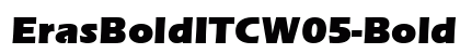ErasBoldITCW05-Bold Regular preview