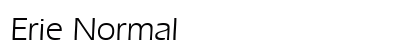 Erie Normal Preview