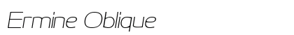 Ermine Oblique preview