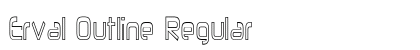 Erval Outline Regular preview