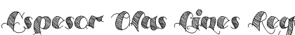 Espesor Olas Lines Regular preview