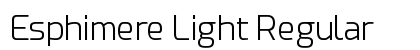 Esphimere Light Regular preview