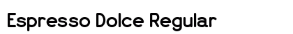 Espresso Dolce Regular preview