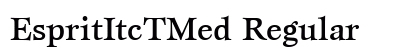EspritItcTMed Regular preview