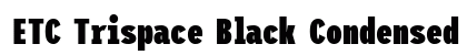 ETC Trispace Black Condensed preview