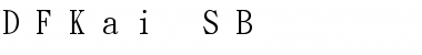 DFKai-SB Font