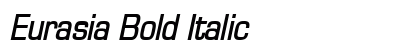 Eurasia Bold Italic Preview