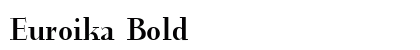 Euroika Bold preview