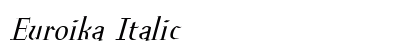 Euroika Italic Preview