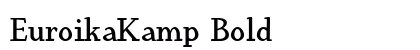 EuroikaKamp Bold preview