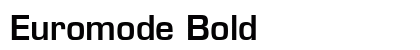 Euromode Bold preview