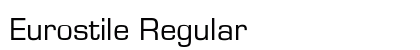 Eurostile Regular preview