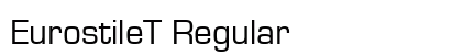 EurostileT Regular preview