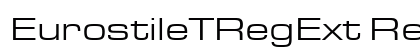 EurostileTRegExt Regular preview