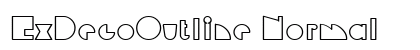 ExDecoOutline Normal Preview