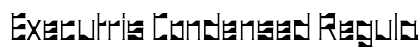 Executris Condensed Regular Preview