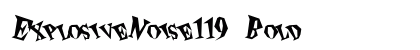 ExplosiveNoise119 Bold preview