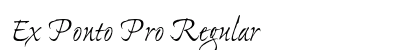 Ex Ponto Pro Regular Preview