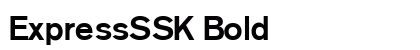 ExpressSSK Bold preview