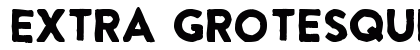Extra Grotesque Regular preview