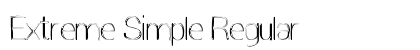 Extreme Simple Regular preview