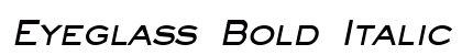 Eyeglass Bold Italic Preview