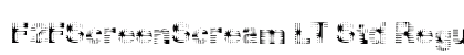 F2FScreenScream LT Std Regular preview