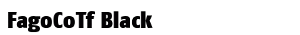 FagoCoTf Black Font