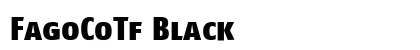FagoCoTf Black Font