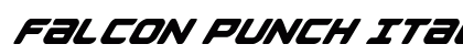 Falcon Punch Italic Italic preview