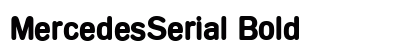 MercedesSerial Bold preview