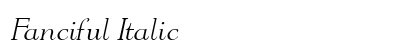 Fanciful Italic Preview