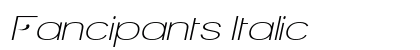 Fancipants Italic Preview