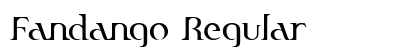 Fandango Regular Preview