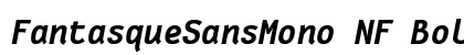 FantasqueSansMono NF Bold Italic Preview