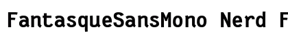 FantasqueSansMono Nerd Font Mono Bold preview