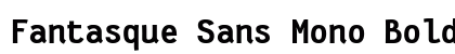 Fantasque Sans Mono Bold preview