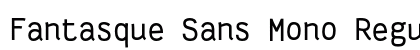 Fantasque Sans Mono Regular Preview