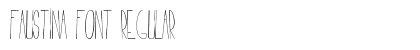 Faustina Font Regular preview