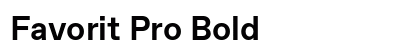Favorit Pro Bold preview