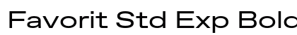 Favorit Std Exp Bold preview
