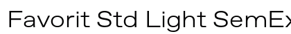 Favorit Std Light SemExp Regular preview