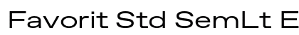 Favorit Std SemLt Exp Regular preview