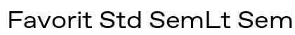 Favorit Std SemLt SemExp Regular preview