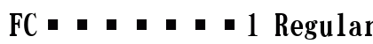 FCȏ1 Regular preview