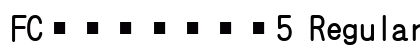 FCȏ5 Regular preview
