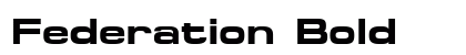 Federation Bold preview