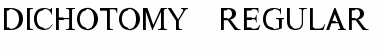 Di(20 Regular Font